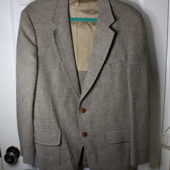 Men's Beige Blazer - Picture 2 of 12